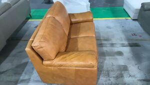 Barret Leather Sofa 2S Memphis Caramel #17 - 4