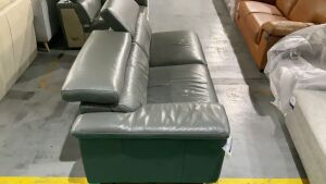 Premier Leather Modular Sofa Charcoal #20 - 9