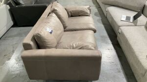 2 Seater Sofa Leather Upholstered #24 - 4