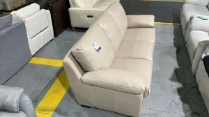 Lucas 3S Leather Sofabed #27 - 2