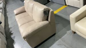 Lucas 3S Leather Sofabed #27 - 4