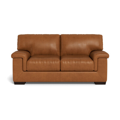 Barret Leather Sofa 2S Memphis Caramel #17