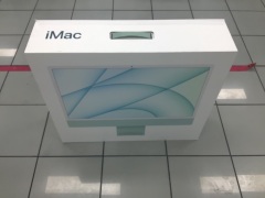 Apple iMac with Apple M1 Chip 24 Inch/ 8 Core CPU and 8 Core GPU/ 8 GB/ 512 GB SSD - Green MGPJ3X/A - 2