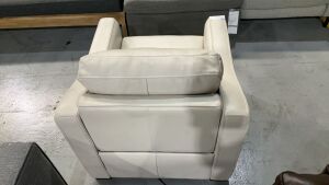 Single Leather Upholstered Armchair #31 - 4