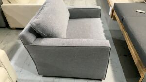 1.5 Seater Armchair Fabric Upholstered #32 - 2