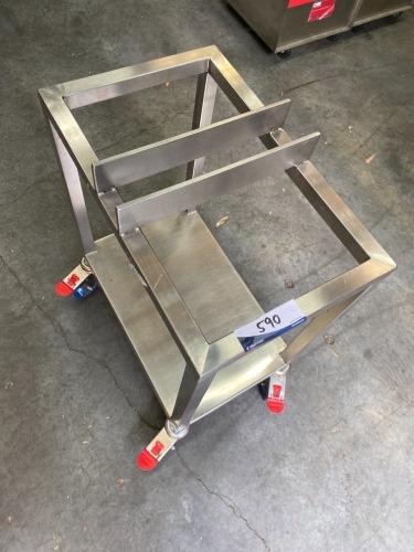 Stainless Steel Production Stock Trolley