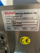 Weber 2600 Printer Applicator - 2