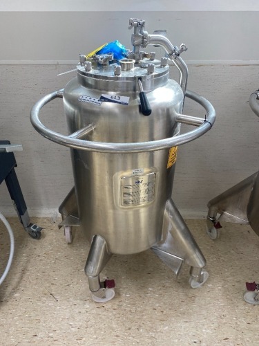 NDA 150 Lt Stainless Steel Pressure Vessel *RESERVE MET*