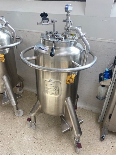 NDA 150 Lt Stainless Steel Pressure Vessel *RESERVE MET*