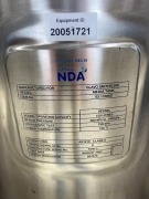 NDA 150 Lt Stainless Steel Pressure Vessel *RESERVE MET* - 2