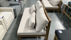 Cannes Sofa 3S Natural #46 - 3