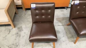 Luna Leather Armchair #66 - 2