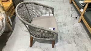 Imu Armchair Grey (D) (Missing 1x Cushion) #77 - 3