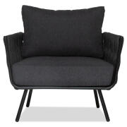 Masai Armchair Charcoal 1S #84