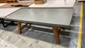 Havelock Dining Table Concrete Grey (D) #111 - 2