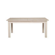 Cancun Extension Dining Table White Wash (D) #114