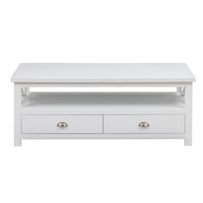 East Port Coffee Table Crisp White (D) #135