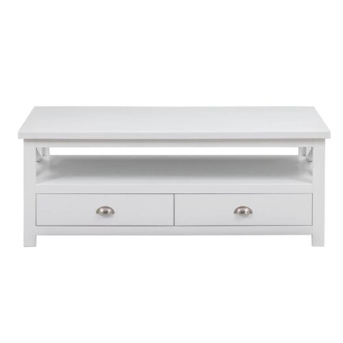 East Port Coffee Table Crisp White (D) #138