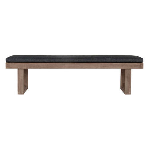 Cannes Dining Bench Charcoal (D) #154