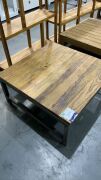 Wharf Coffee Table Recycled Elm Natural/Black (D) #157 - 3