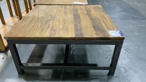 Wharf Coffee Table Recycled Elm Natural/Black (D) #157 - 4