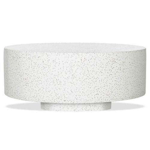 Lux Terrazzo Coffee Table Large White #171