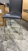 3x S. Essentials Dining Chair Deluxe Logan Black #190 - 3