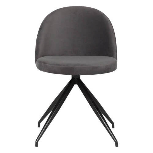 3x Atelier Dining Chair Charcoal #202