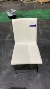 S. Essentials Dining Chair Deluxe Logan White #213 - 2