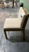Cannes Dining Chair Armless Armless Natural #219 - 5