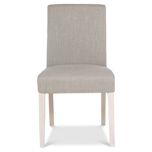 2x Andes Dining Chair Ella Natural White Wash Leg #223