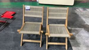 2x Bistro Chair Natural (D) #225 - 2
