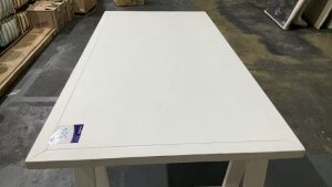 DNL Trestle Desk 180x90cm White #304 - 3