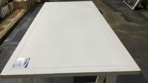 DNL Trestle Desk 180x90cm White #305 - 2