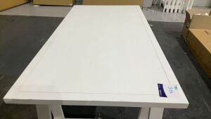 Trestle Desk 180x90cm White #306 - 3