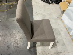2x Andes Dining Chair Ella Grey White Leg #197 - 4