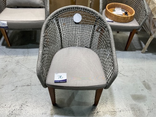 Imu Armchair Grey (D) (Missing 1x Cushion) #76