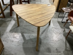Triangle Dining Table Natural #106 - 4
