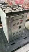 Euromaid Freestanding Electric Oven with Gas Cooktop Model No.F54GW White - 2