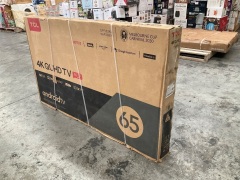 TCL 65 Inch P615 4K UHD Android TV 65P615 - 4