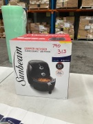 Sunbeam Copper Infused DuraCeramic Air Fryer - Black AFP4000BK - 2