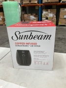 Sunbeam Copper Infused DuraCeramic Air Fryer - Black AFP4000BK - 4