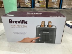 Breville The Bit More Plus 4 Slice Toaster BTA440BSS - 4