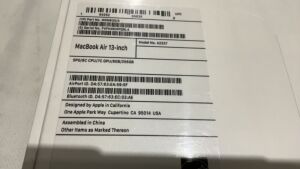 Apple MacBook Air 13-inch M1/ 8GB/ 256 GB SSD - Space Grey 2020 5063228 - 2