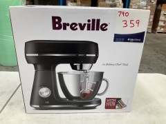 Breville The Bakery Chef Hub Stand Mixer - Black Truffle LEM750BTR2JAN1 - 2
