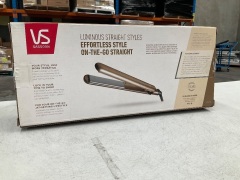 VS Sassoon Luminous Straight Stylers Hair Straightener VSS221HA - 3