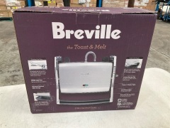 Breville The Toast & Melt 2 Slice Sandwich Press BSG520BSS - 4