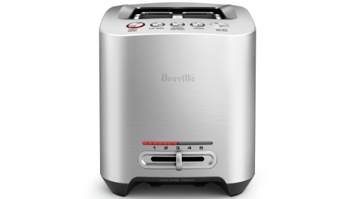 Breville The Smart Toast 2 Slice Toaster - Silver BTA825BSS
