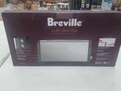 Breville The Bit More Plus 4 Slice Toaster BTA440BSS - 2