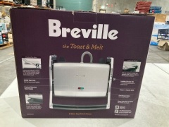 Breville The Toast & Melt 2 Slice Sandwich Press BSG520BSS - 4